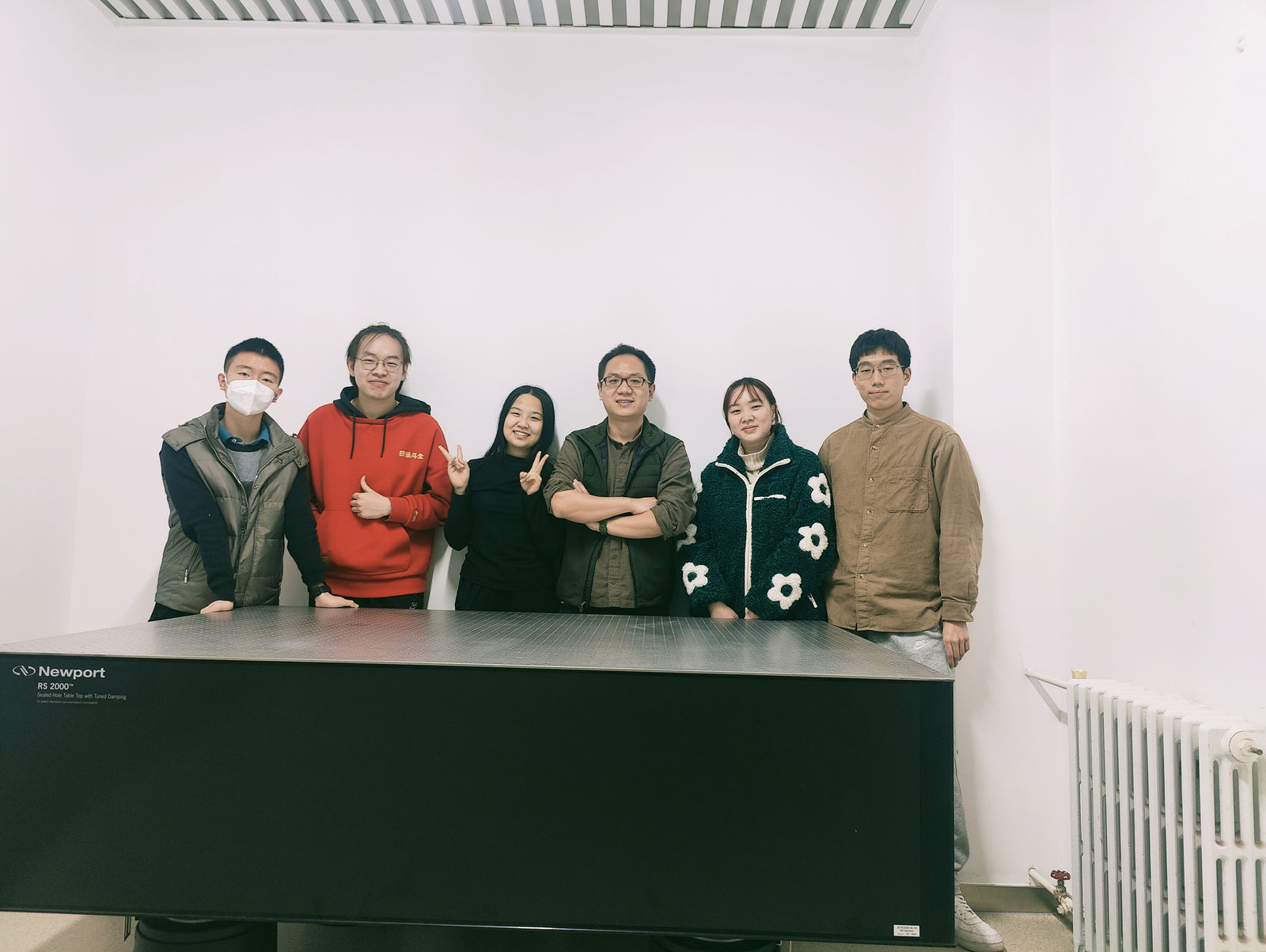 Our air table arrived before New Year's Day
